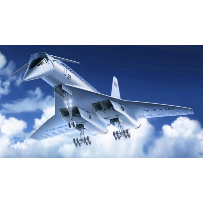 TUPOLEV - 144 SOVIET SUPERSONIC PASSENGER AIRCRAFT ICM 14401