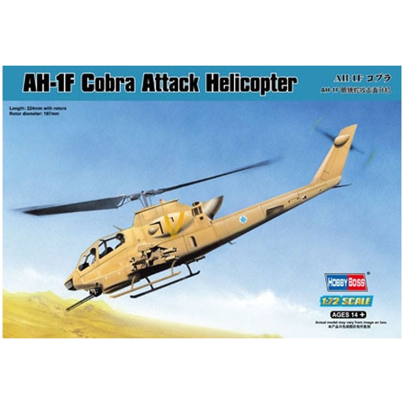 HOBBYBOSS 87224 AH-1F COBRA ATTACK HELICOPTER
