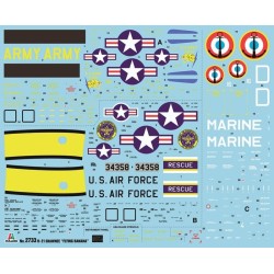 H-21C SHAWNEE FLYING BANANA ITALERI 2733