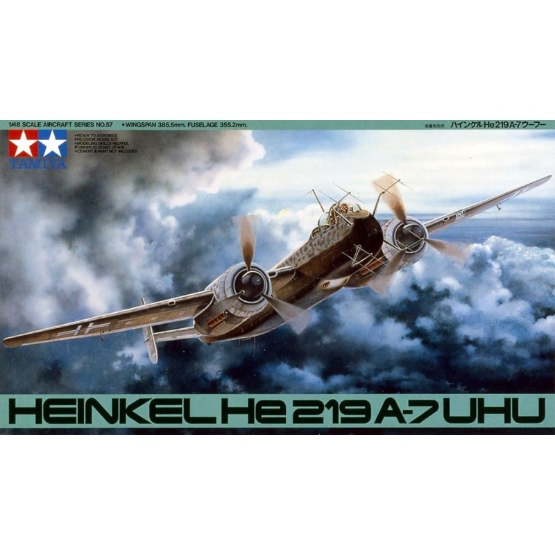 HEINKEL HE 219 A-7 UHU TAMIYA 61057*4400