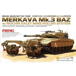 MENG TS-005 ISRAEL MAIN BATTLE TANK MERKAVA Mk.3 BAZ w/NOCHRI DALET MINE ROLLER SYSTEM