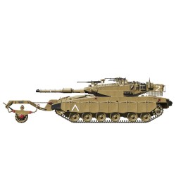 MENG TS-005 ISRAEL MAIN BATTLE TANK MERKAVA Mk.3 BAZ w/NOCHRI DALET MINE ROLLER SYSTEM