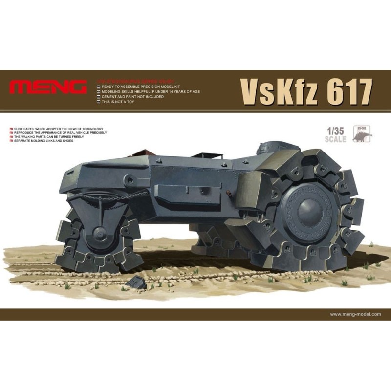 MENG SS-001 GERMAN VsKfz 617 MINENRAUMER