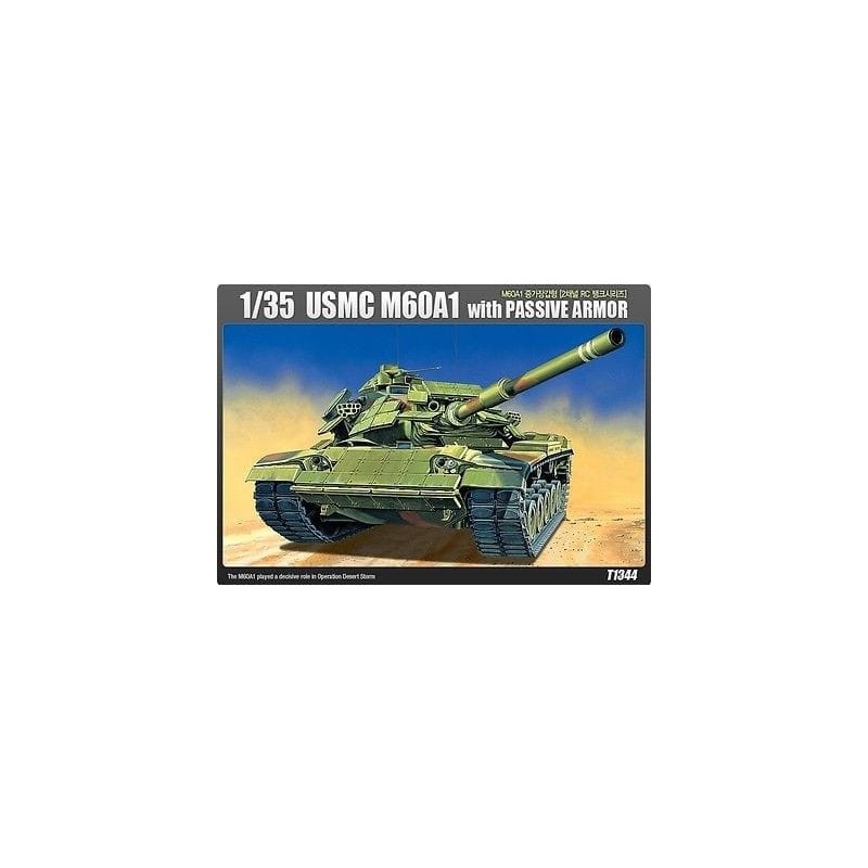 USMC M60A1 WITH PASSIVE ARMOR 2 CH, REMOTE CONTROL TANK SERIES