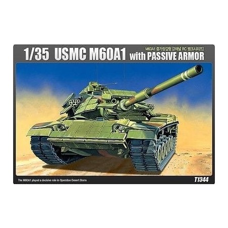 USMC M60A1 WITH PASSIVE ARMOR 2 CH, REMOTE CONTROL TANK SERIES