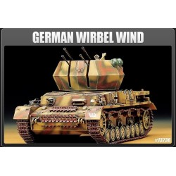 FLAKPANZER IV WIRBELWIND + GERMAN ANTI - AIRCRAFT TANK