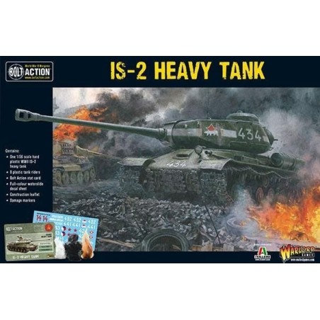 IS-2 HEAVY TANK ESCALA 1:56 ITALERI 402014002