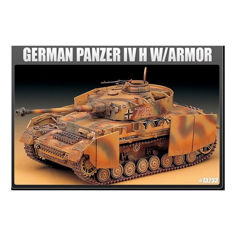 ACADEMY 13233 PANZER IV AUSF.H WITH ARMOR