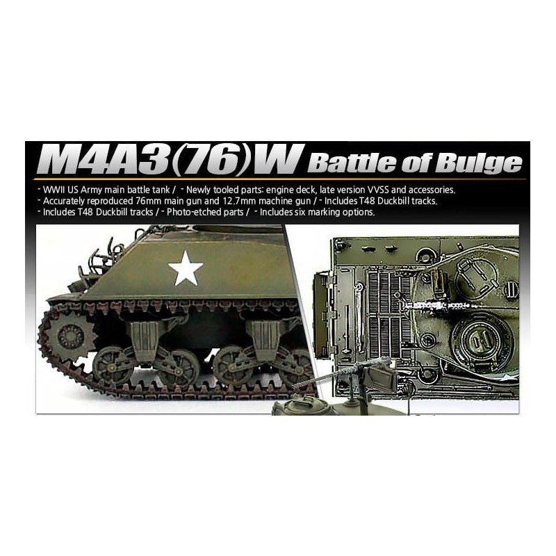 M4A3 (76) W "BATTLE OF THE BULGE"