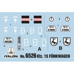 KFZ. 15 FUNKWAGEN ITALERI 6526