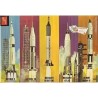Spacecraft 5 in 1 Model Man In Space AMT700L-06