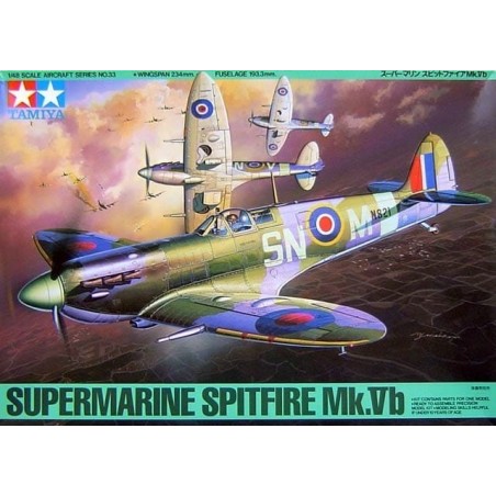 SUPERMARINE SPITFIRE MK.VB TAMIYA 61033*2500