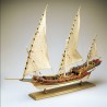XEBEC 1753 - Jabeque arabe (720 mm Eslora)