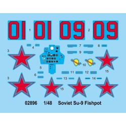 SOVIET SU-9 FISHPOT TRUMPETER 02896