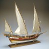 XEBEC 1753 - Jabeque arabe (720 mm Eslora)