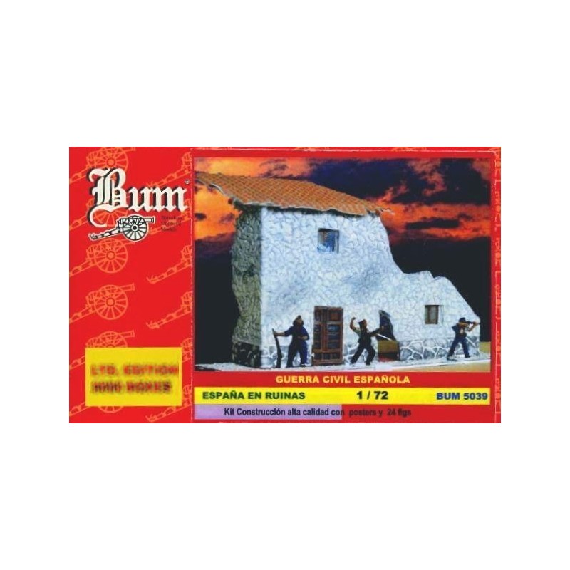BUM 5039 ESPAÑA EN RUINAS GUERRA CIVIL ESPAÑOLA