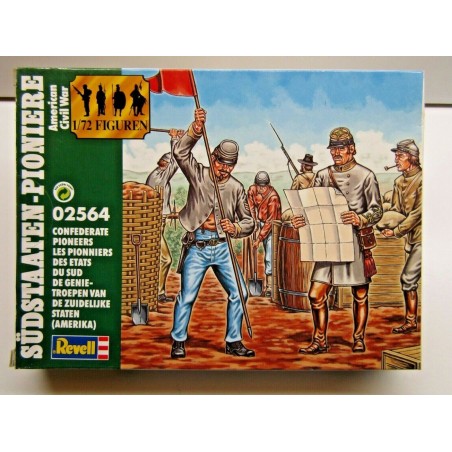 REVELL 02564 ONFEDERATE PIONEERS
