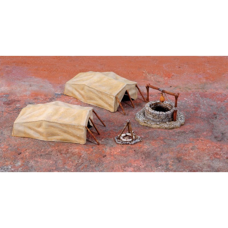 ITALERI 6148 DESERT WELL AND TENTS