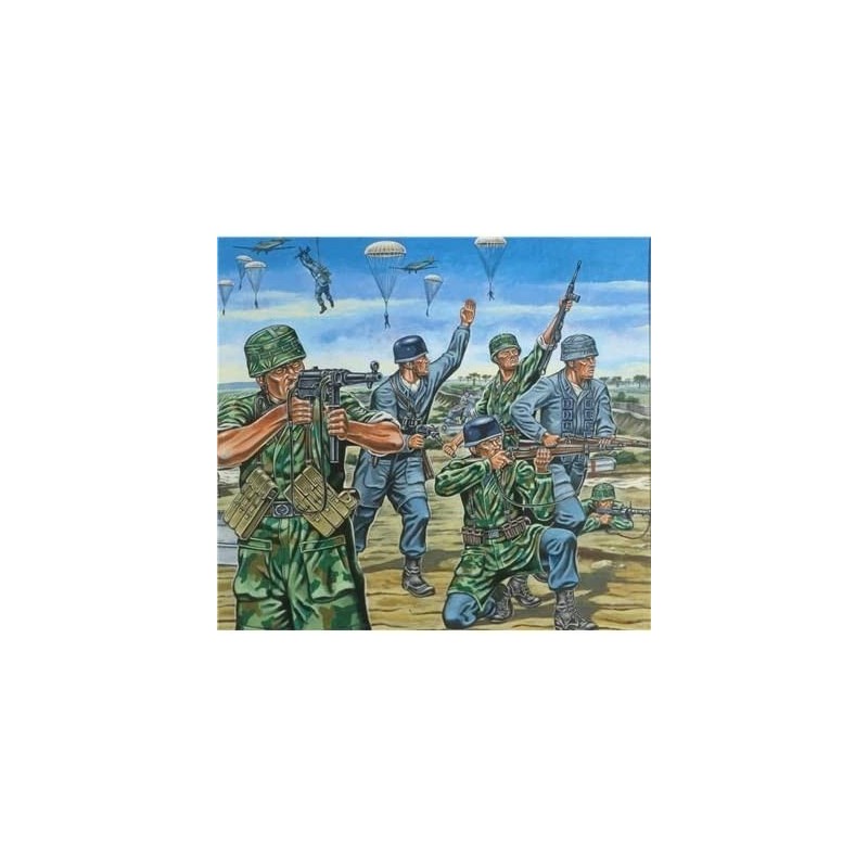 REVELL 02500 PARACAIDISTAS ALEMANES WWII