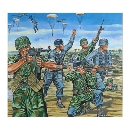 REVELL 02500 PARACAIDISTAS ALEMANES WWII
