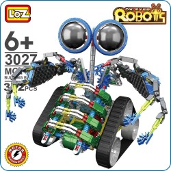 Robot con cadenas y motor. 362 piezas