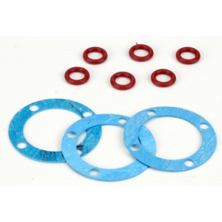 losi differential seal set: 8b, 8t, lst. xxl, mb,