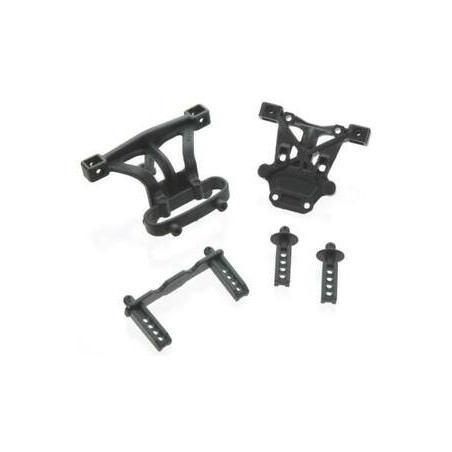traxxas soportes carroceria, e-revo 1/16