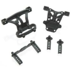 traxxas soportes carroceria, e-revo 1/16