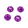 HOBBYTECH TUERCA RUEDA CERRA, 1/8 MORADA 17MM X1.26mm