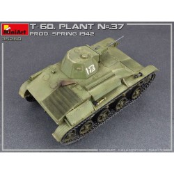 T-60 PLANT N.37, SVERDLOVSK PROD. SPRING 1942. INTERIOR KIT MiniArt 35260