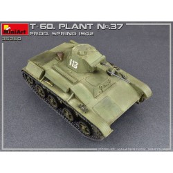 T-60 PLANT N.37, SVERDLOVSK PROD. SPRING 1942. INTERIOR KIT MiniArt 35260