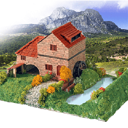 Casa Rural con Molino