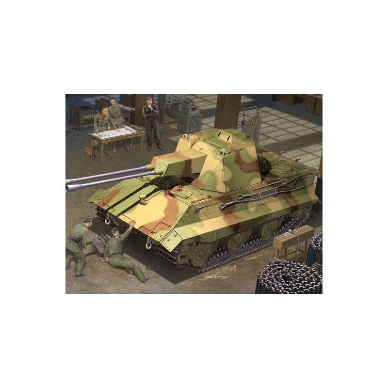 GERMAN E-50 FLAKPANZER TRUMPETER 01537