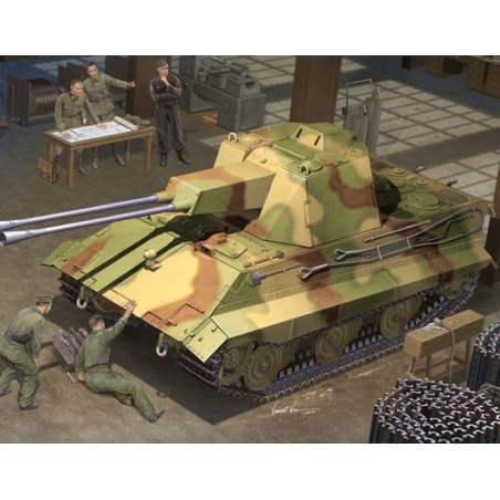 GERMAN E-50 FLAKPANZER TRUMPETER 01537