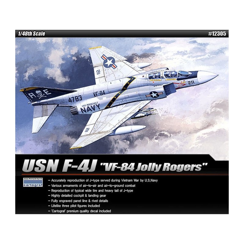 Academy 12305 USN F-4J "VF-84 Jolly Rogers"
