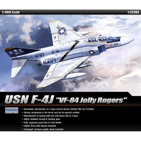 Academy 12305 USN F-4J "VF-84 Jolly Rogers"