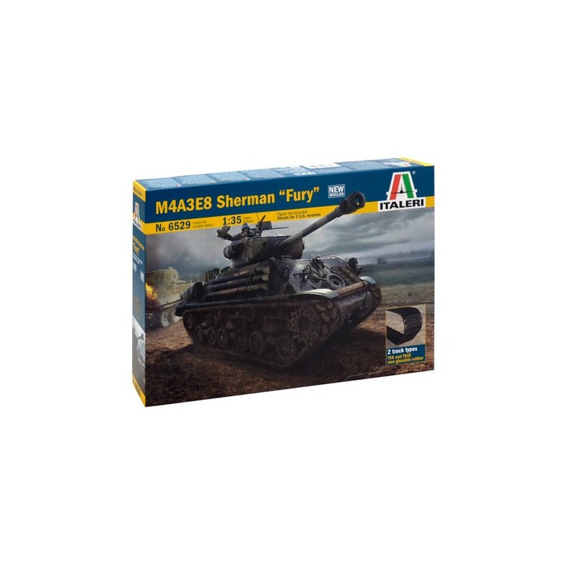 Italeri 6529 M4A3E8 SHERMAN "FURY"
