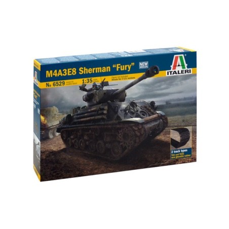 Italeri 6529 M4A3E8 SHERMAN "FURY"
