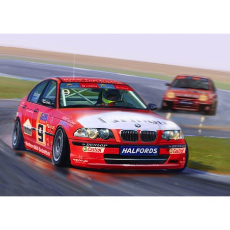NUNU MODEL KIT 2407 BMW 320i E46 DTCC 2001 Winner.