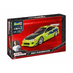 REVELL 07691 Kit 1/25 Mitsubishi Eclipse Fast & Furious Brian 1995