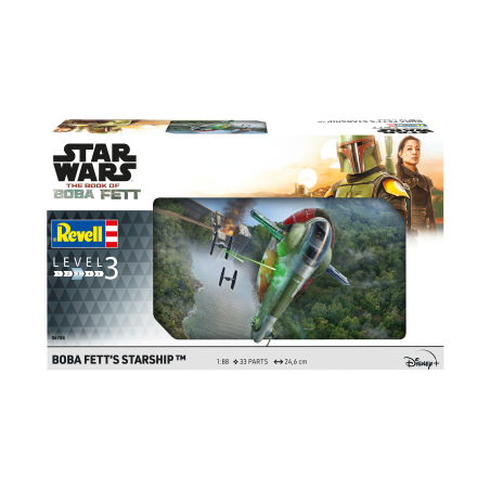 REVELL 06785 STAR WARS BOBA FETT´S STARSHIP 1:88