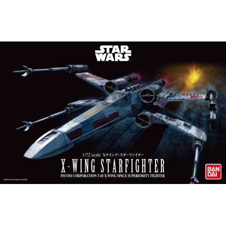 REVELL 01200 X-WING STARFIGHTER BANDAI 1:72