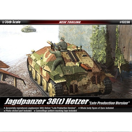 Academy 13230 Jagdpanzer 38(t) Hetzer [Late Production Version]