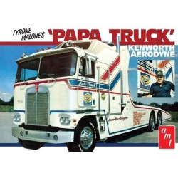 AMT 932 1:25 Tyrone Malone's-Kenworth Transporter Papa Truck Model Kit