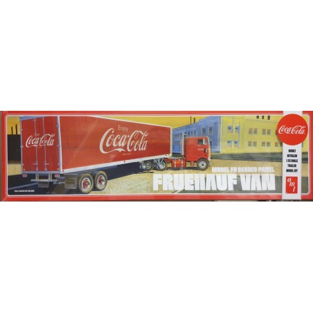 AMT 1109 Coca-Cola Model FB Beaded Panel Fruehauf Van