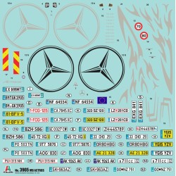 ITALERI 3905 Mercedes Benz Actros MP4 Gigaspace