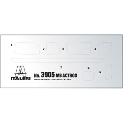 ITALERI 3905 Mercedes Benz Actros MP4 Gigaspace