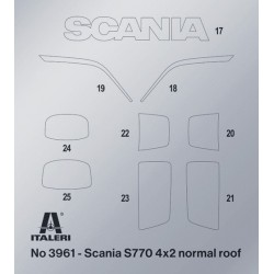 ITALERI 3965 Scania 770 S V8 "White Cab"