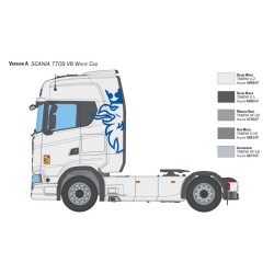 ITALERI 3965 Scania 770 S V8 "White Cab"