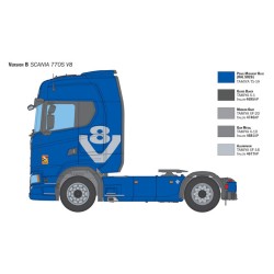 ITALERI 3965 Scania 770 S V8 "White Cab"